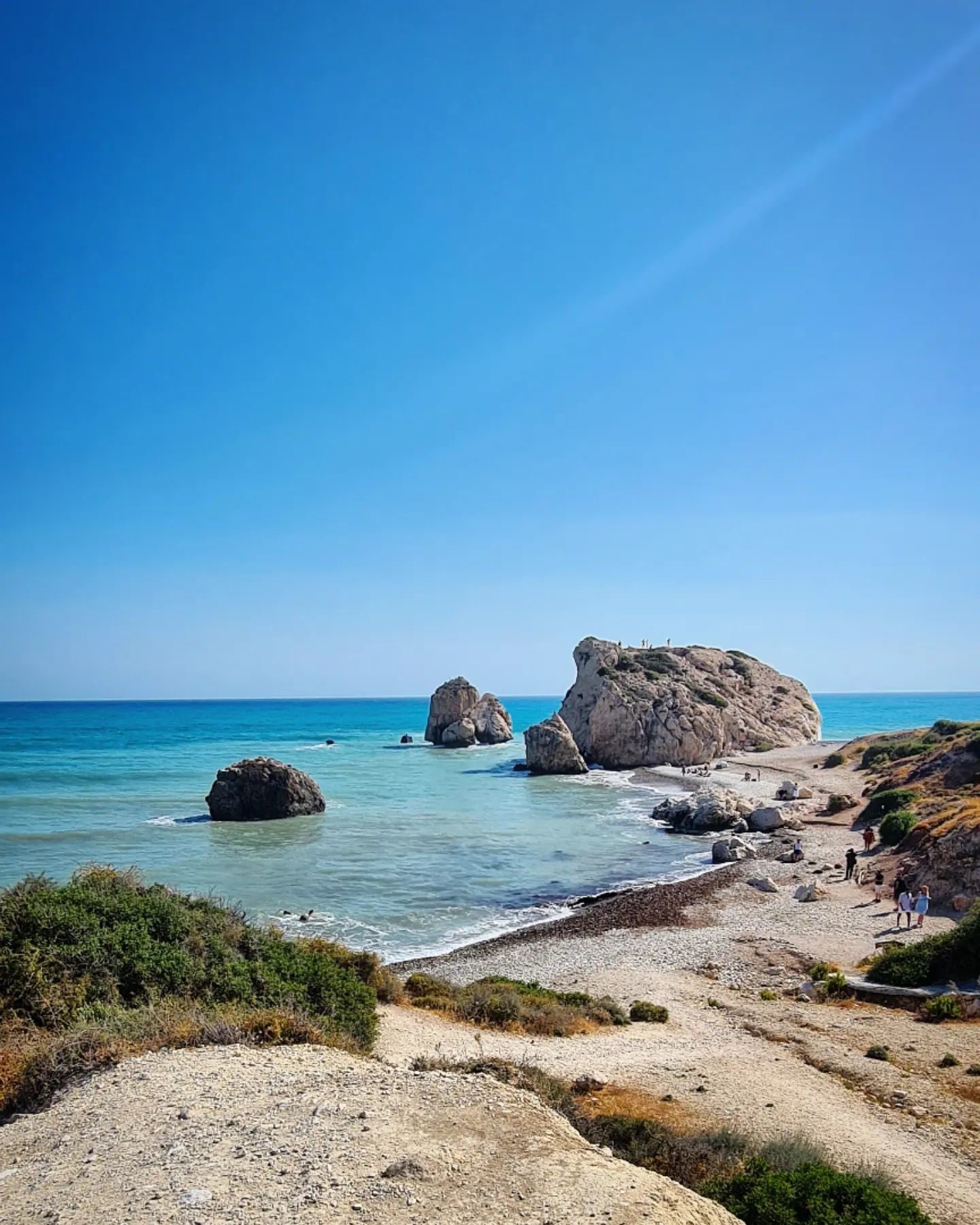 Felsen der Aphrodite auf Zypern