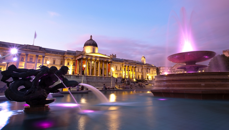 Trafalgar Square London - לונדון