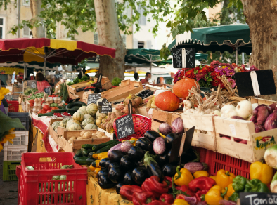 A classic French market