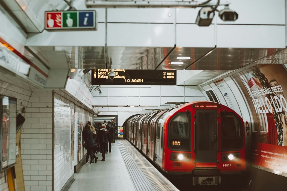 Immagine di un treno, dell'articolo su come arrivare a Londra centro da Gatwick