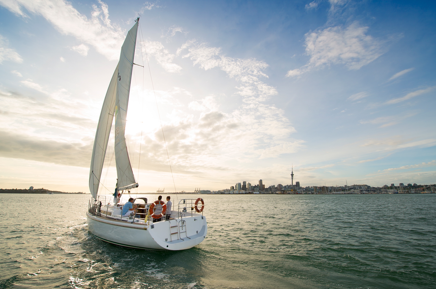 Sailing in Auckland