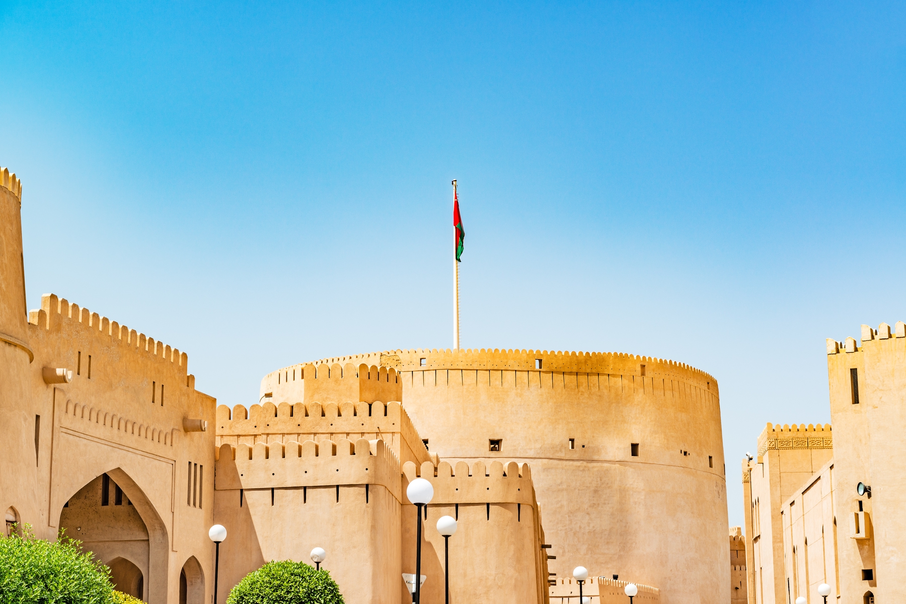 Historische Festung im Oman
