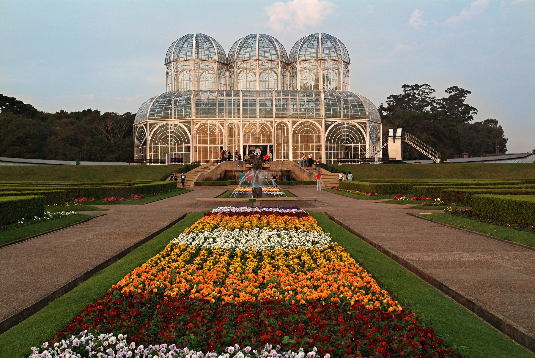 Jardim Botânico de Curitiba florido