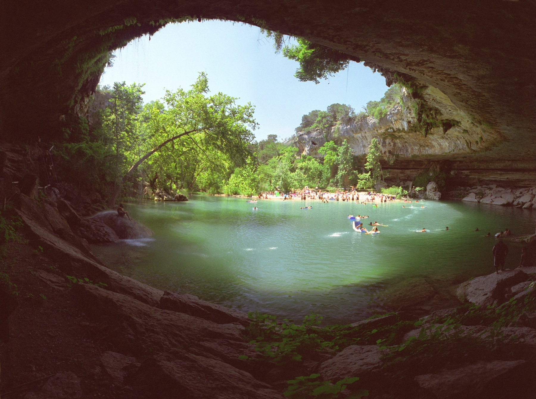 Hamilton pool outside of Austin