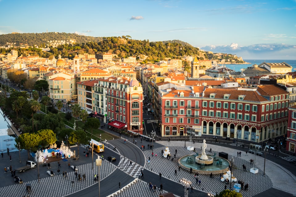 Place Massena, Nizza