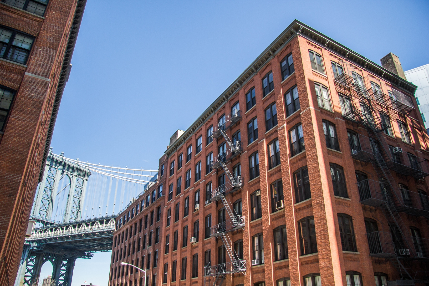 Image of Brooklyn Bridge from DUMBO, NYC