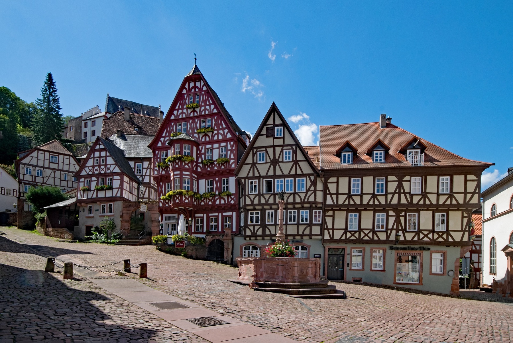 Miltenberg in Beieren Duitsland