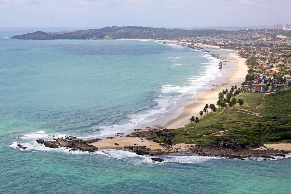 Imagem aérea Ponta do Xaréu
