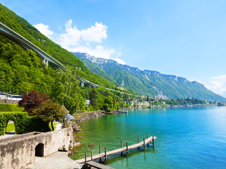 Die schönsten Orte in den Schweizer Alpen: Montreux, Waadt