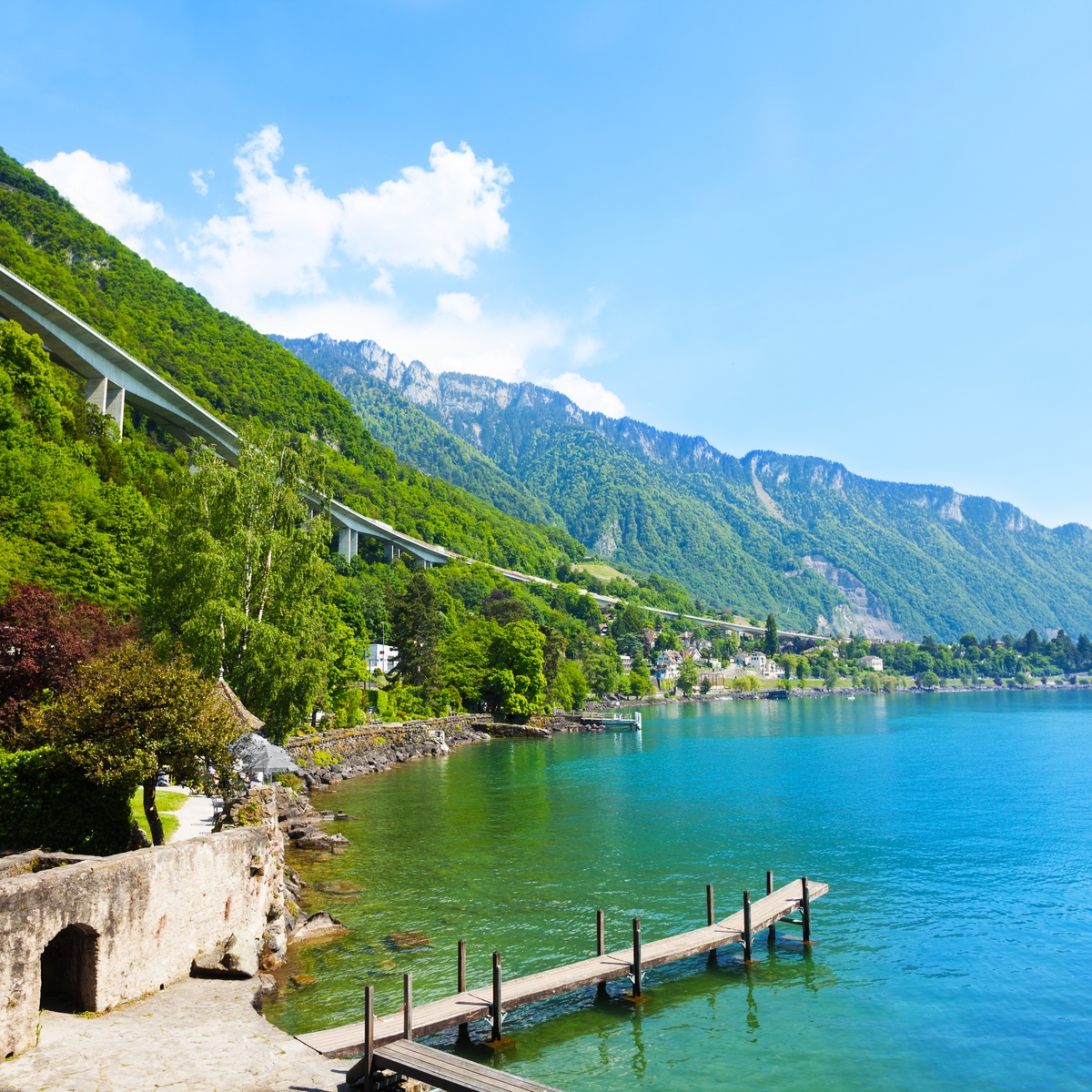 Die schönsten Orte in den Schweizer Alpen: Montreux, Waadt