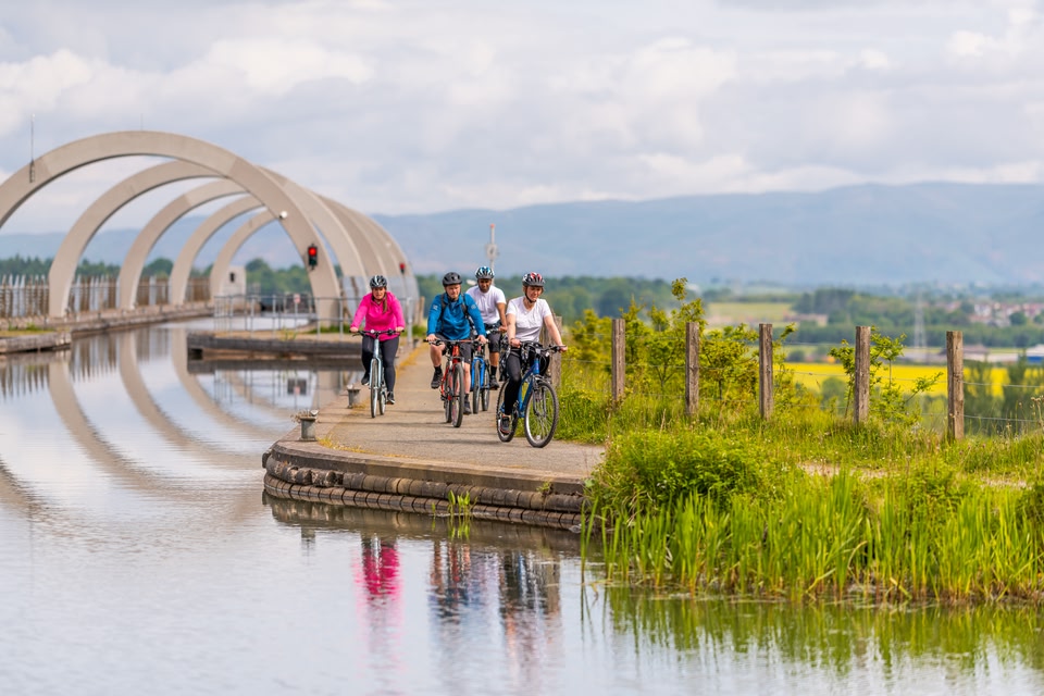 Falkirk Wheel - Hartt Cycle Route