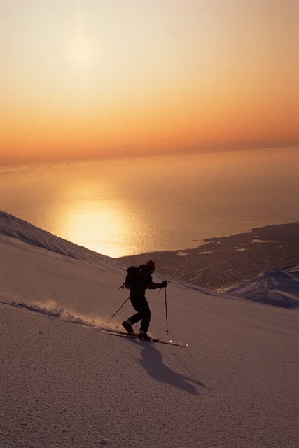Sunset in Ólafsvík - the best time to visit Iceland