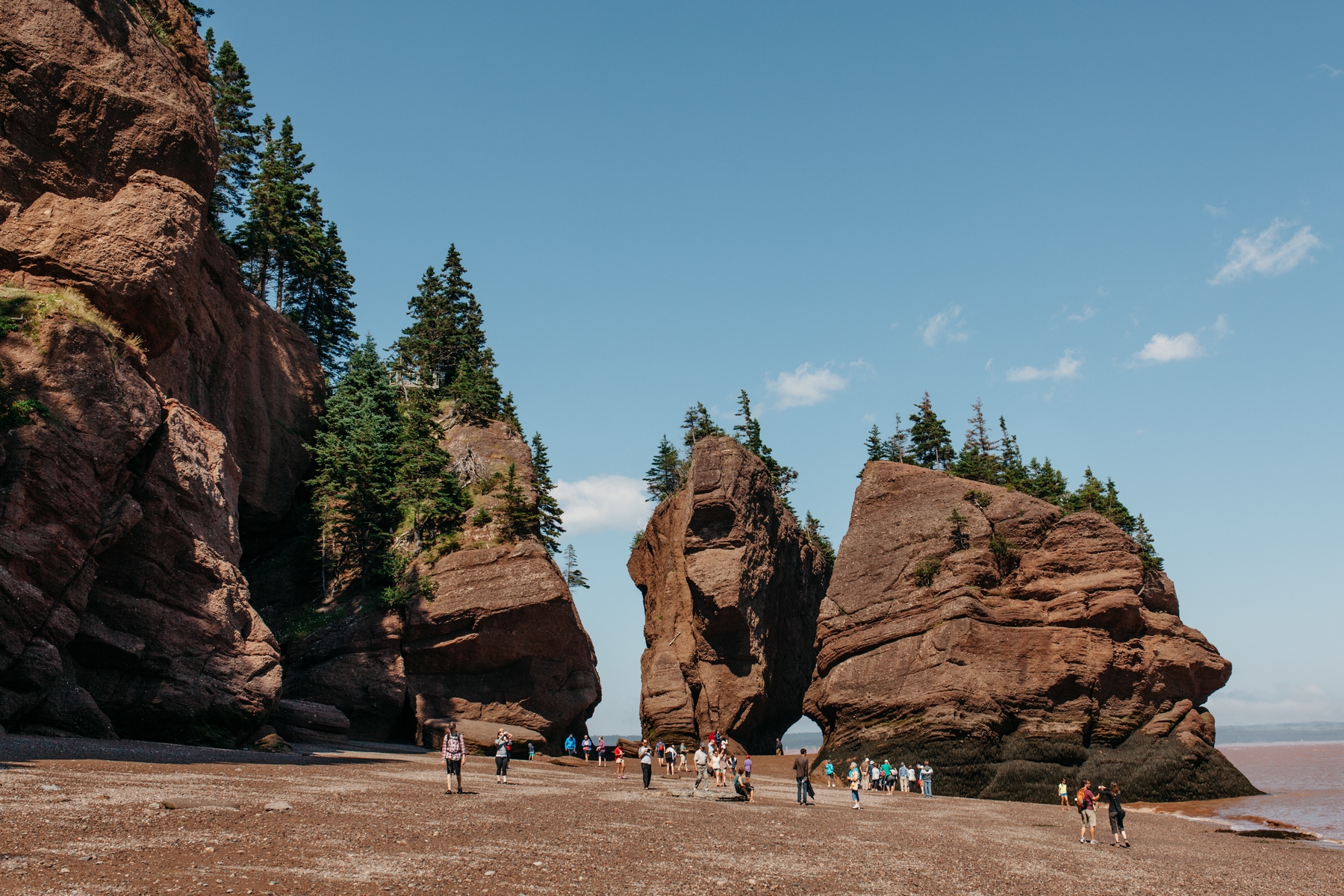 hopewell rocks is one of Canada's natural wonders