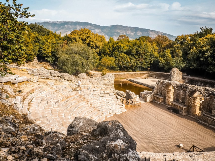 Butrint National Park Albanië