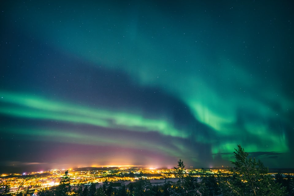 Northern Lights in Finland