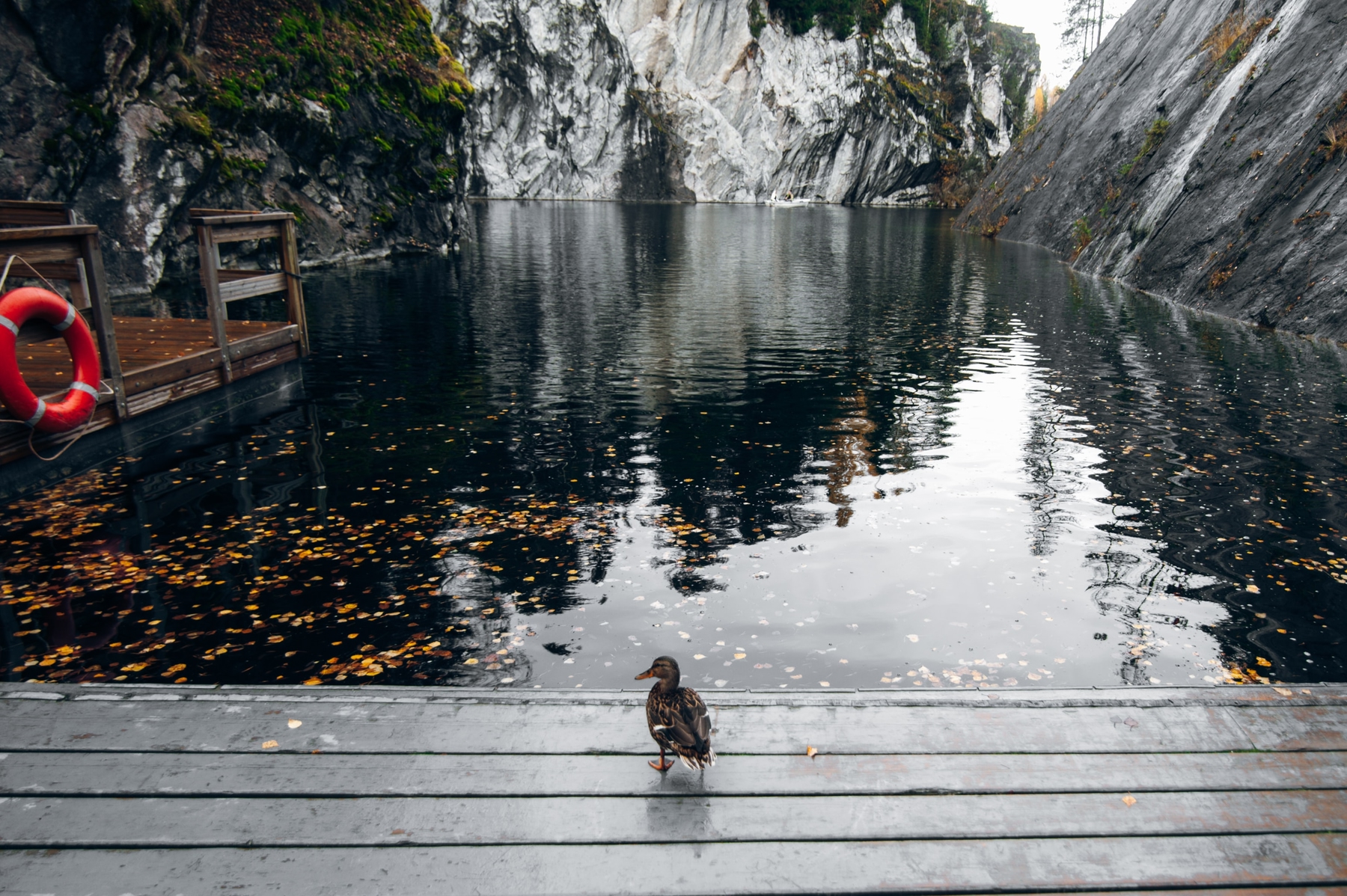 Мраморный карьер Рускеала — самые красивые места в Карелии