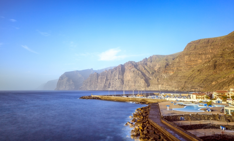 acantilados de los gigantes en Tenerife