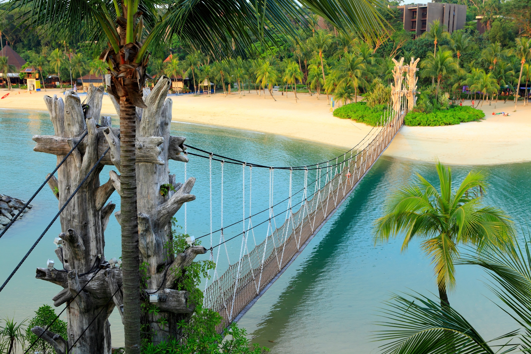 Singapore Resort World Sentosa bridge