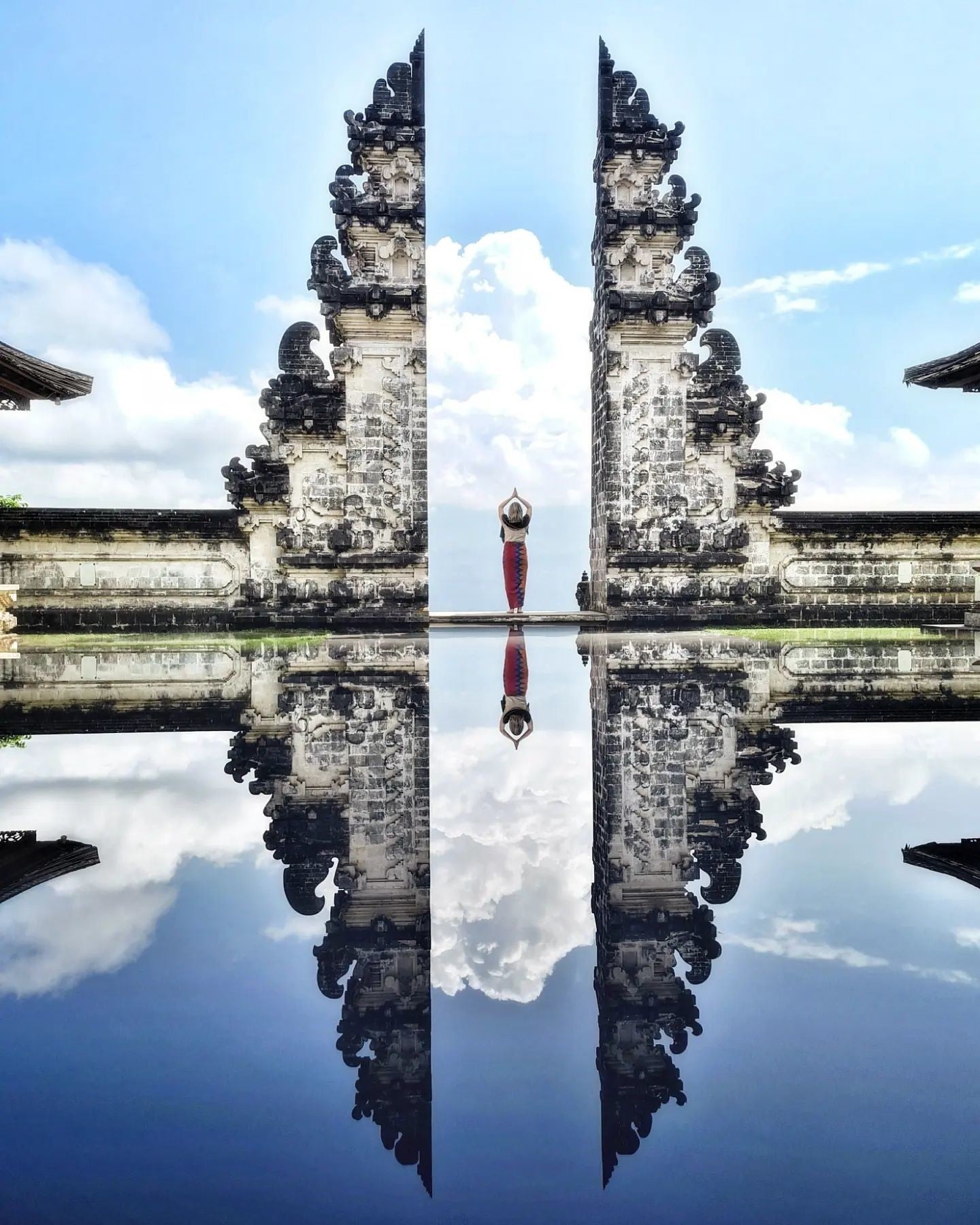 templo Bali donde hace calor diciembre