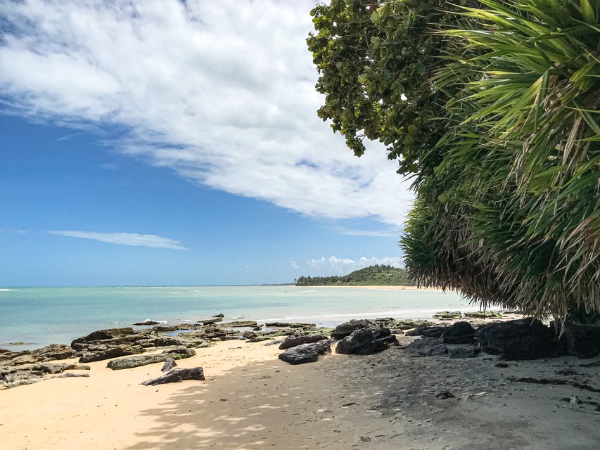 Praia do Satu em Caraíva  - Uma das melhores praias da Bahia