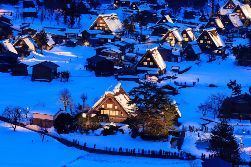 shirakawa light up