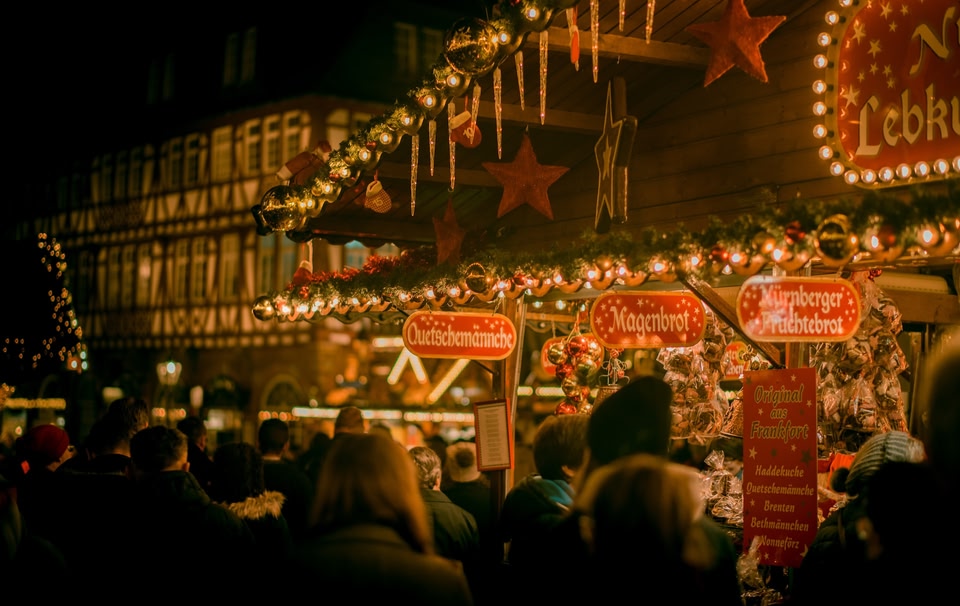 Mercadillos europeos vacaciones Navidad 2024