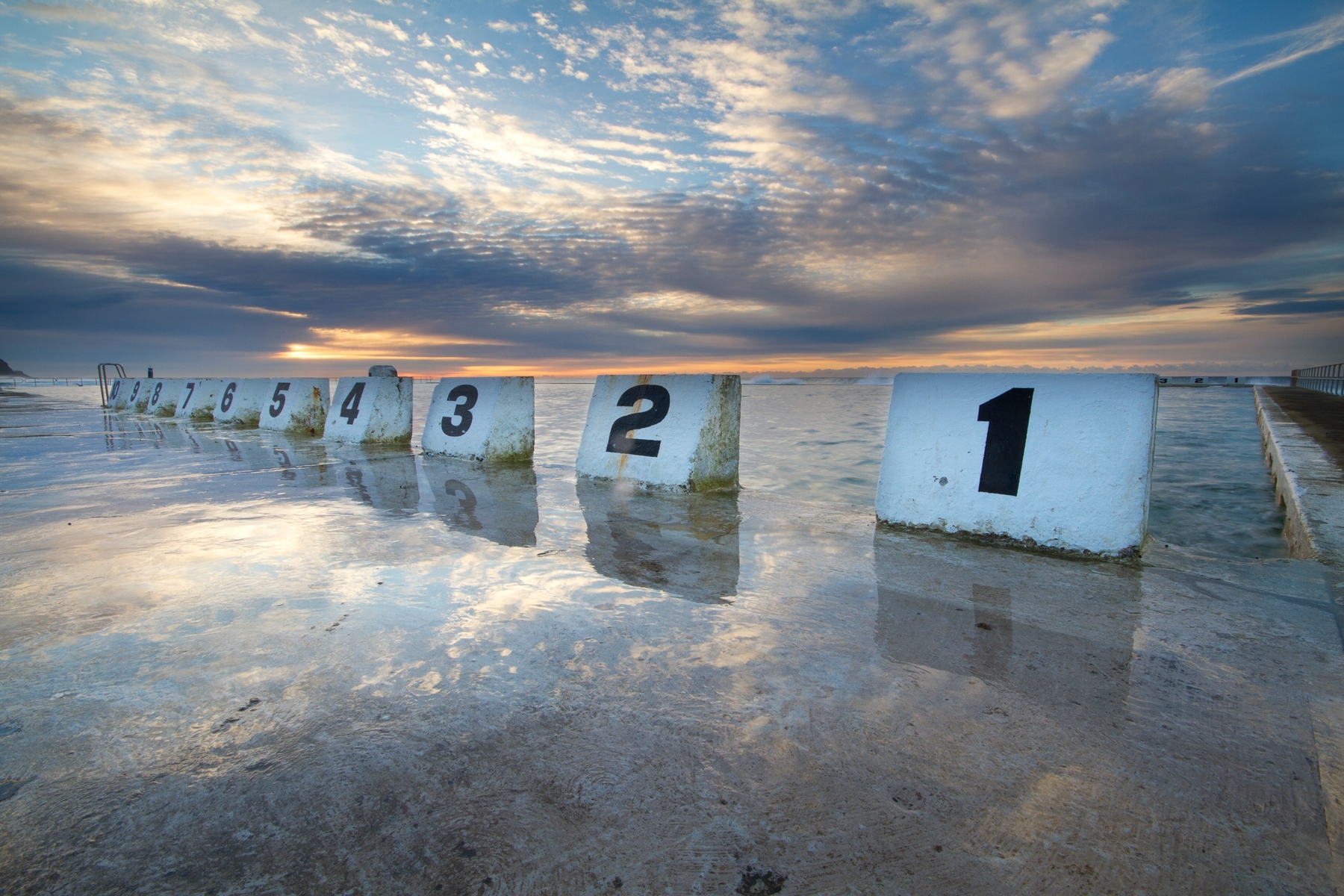 Mereweather Ocean Baths in Newcastle
