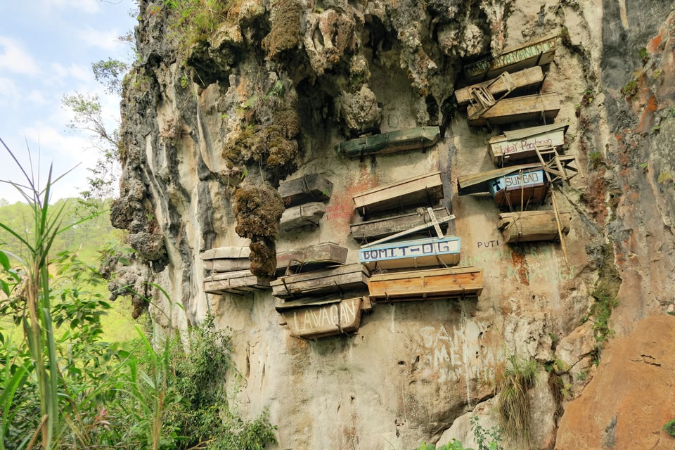 Die schönsten Reiseziele der Philippinen: Die hängenden Särge von Sagada, Luzon