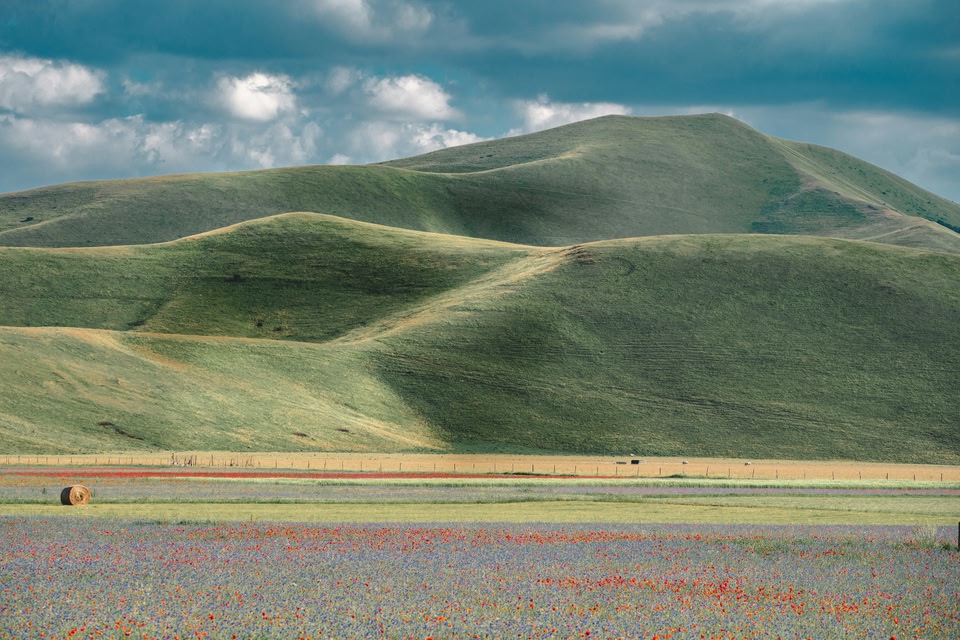 La Piana di Castelluccio di Norcia, Umbria - 100 città italiane da visitare