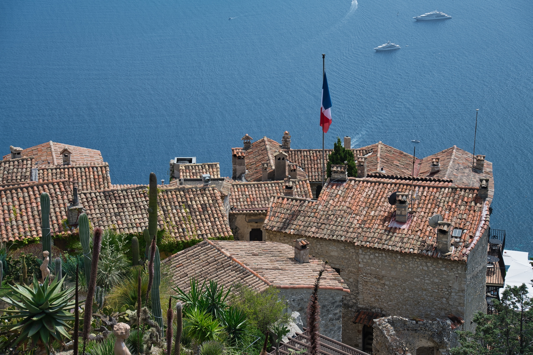 Nizza und die Côte d'Azur: Das Dorf Èze 