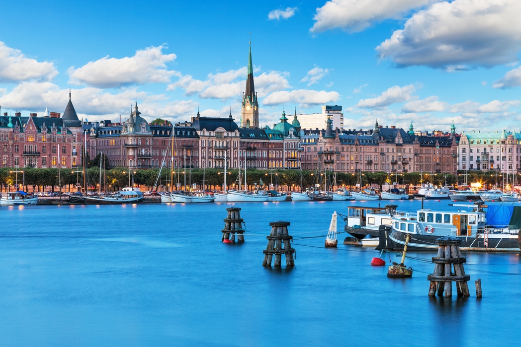 Stockholm viewed from Lake Mälaren