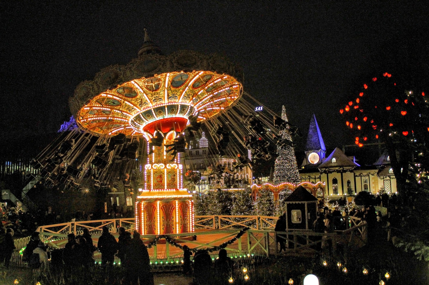 Christmas market rides