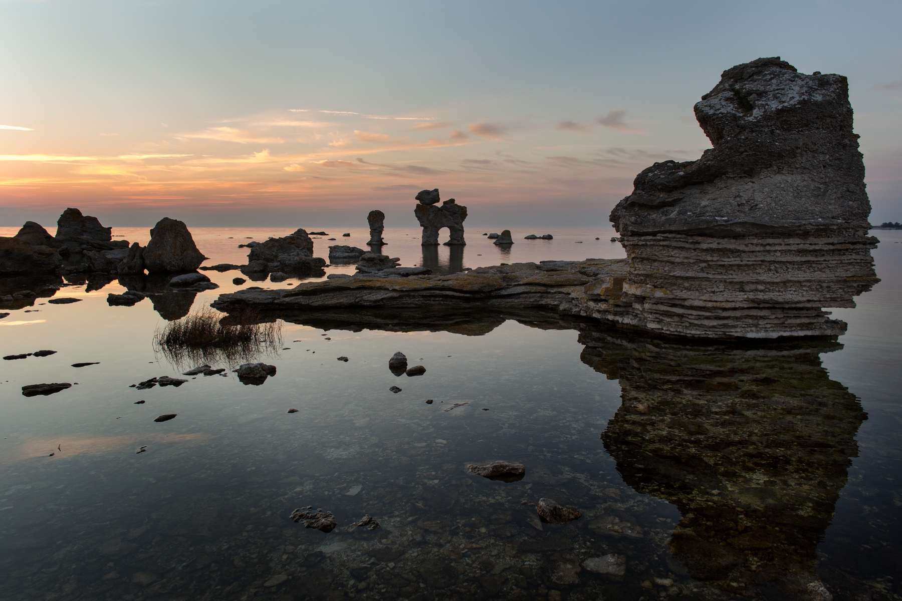 Sweden getaway magic: the rauks at Fårö island, near Gotland