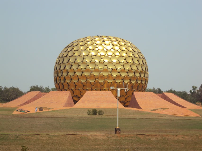 Matrimandir temple of the Mother