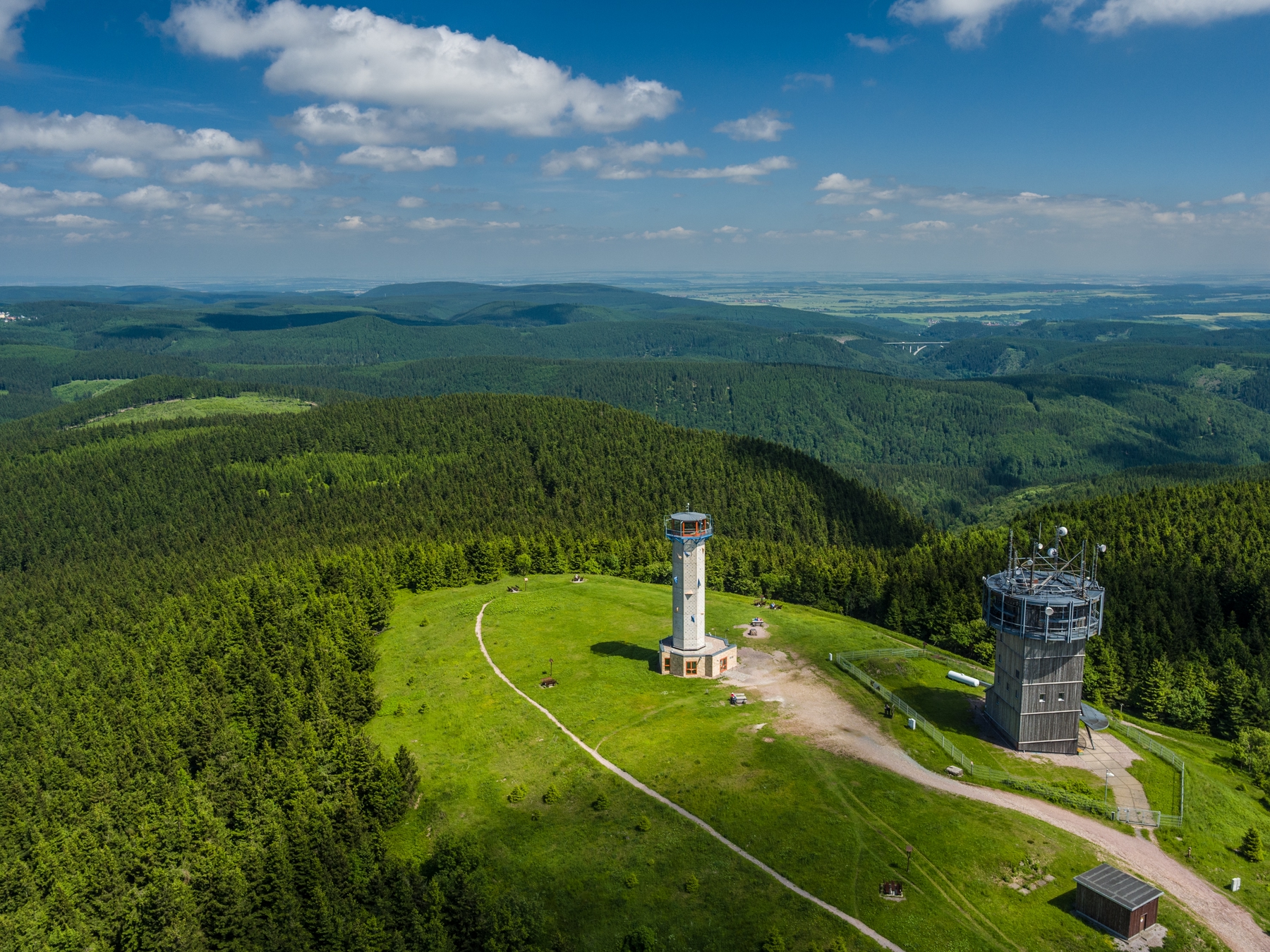Der Schneekopf mit Aussichtsturm