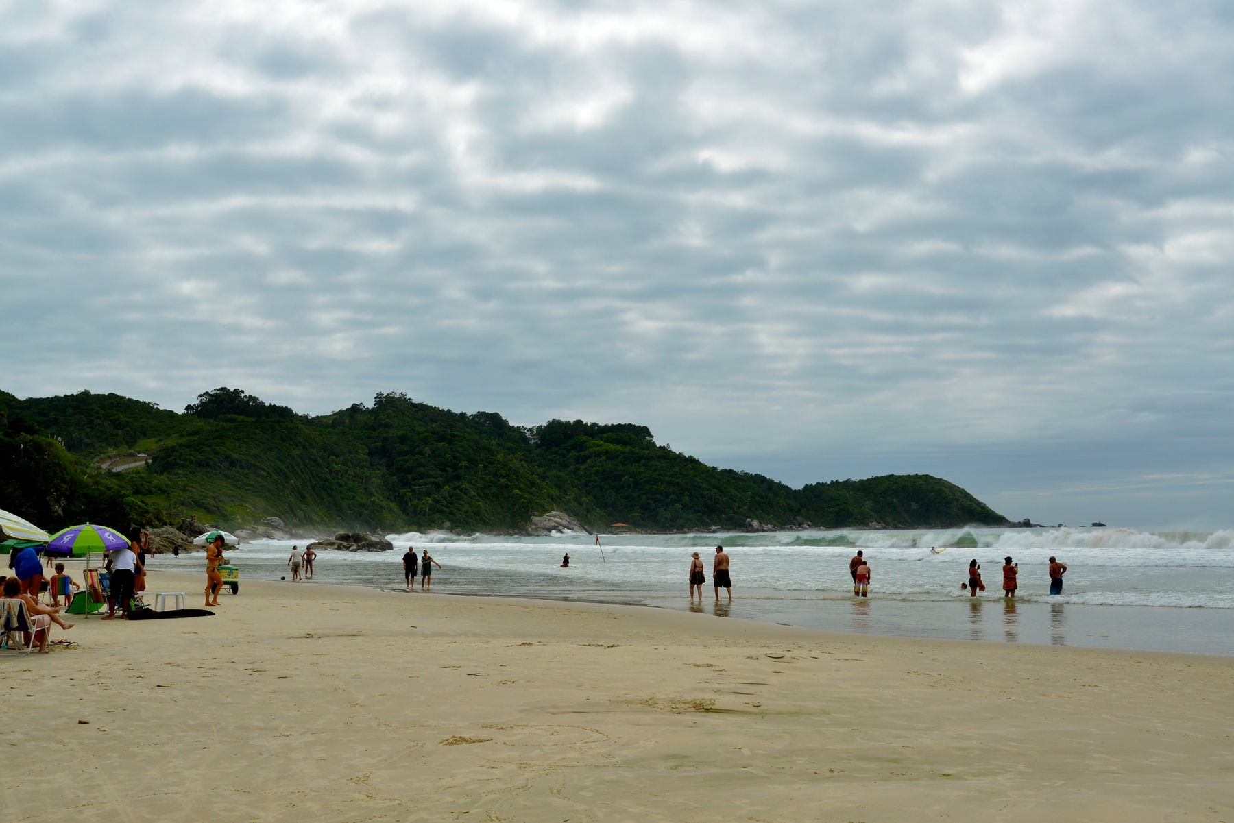 Praia do MAriscal, uma das que possuem Bandeira Azul em Bombinhas.