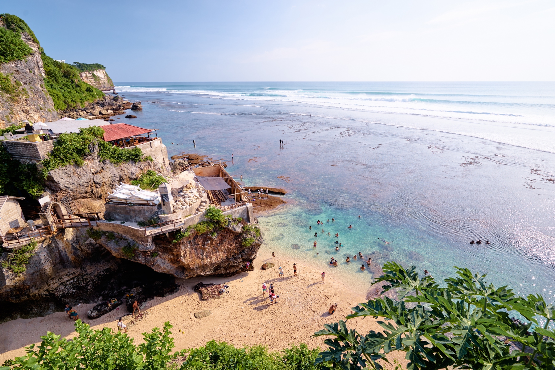 Enjoy Uluwatu from Suluban Cliff Villa