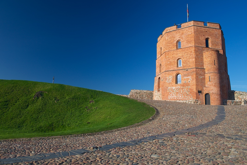 Vilnius- collina di Gediminas