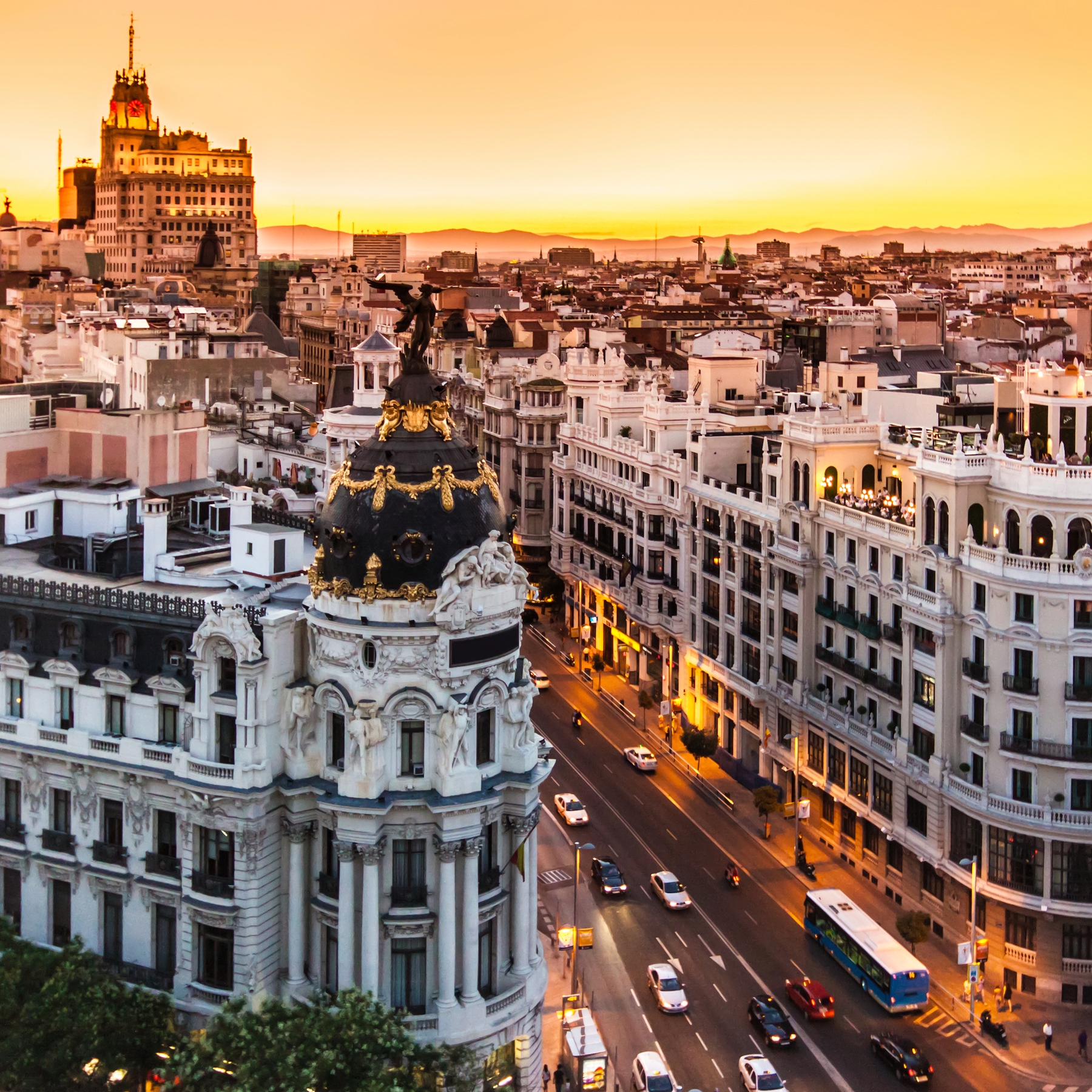 Stedentrip Europa Madrid Spanje