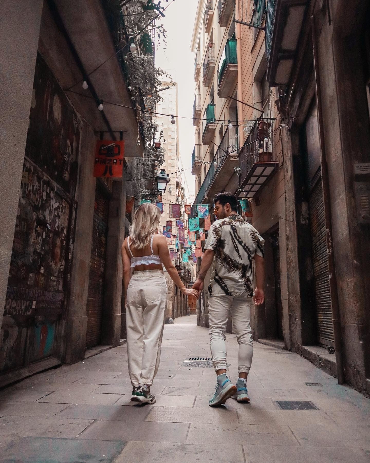 Turistas en Barcelona