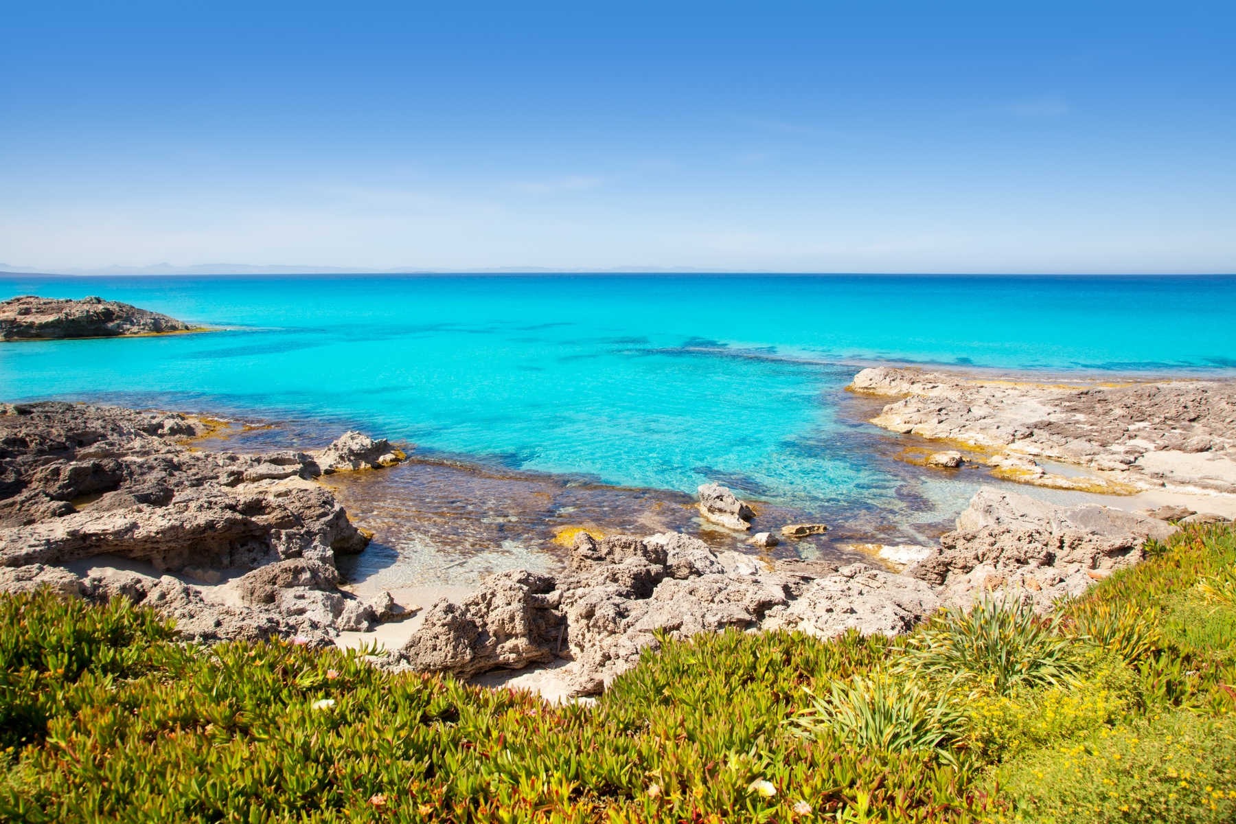 Playas de Formentera: Sa Roqueta y Ses Canyes