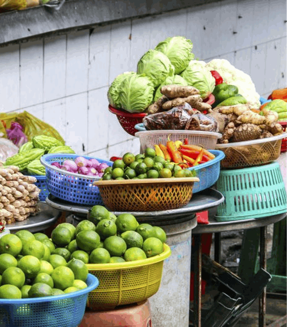Fruit and veg in Ho Chi Minh