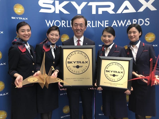 エコノミークラスNo.1に輝いたJAL