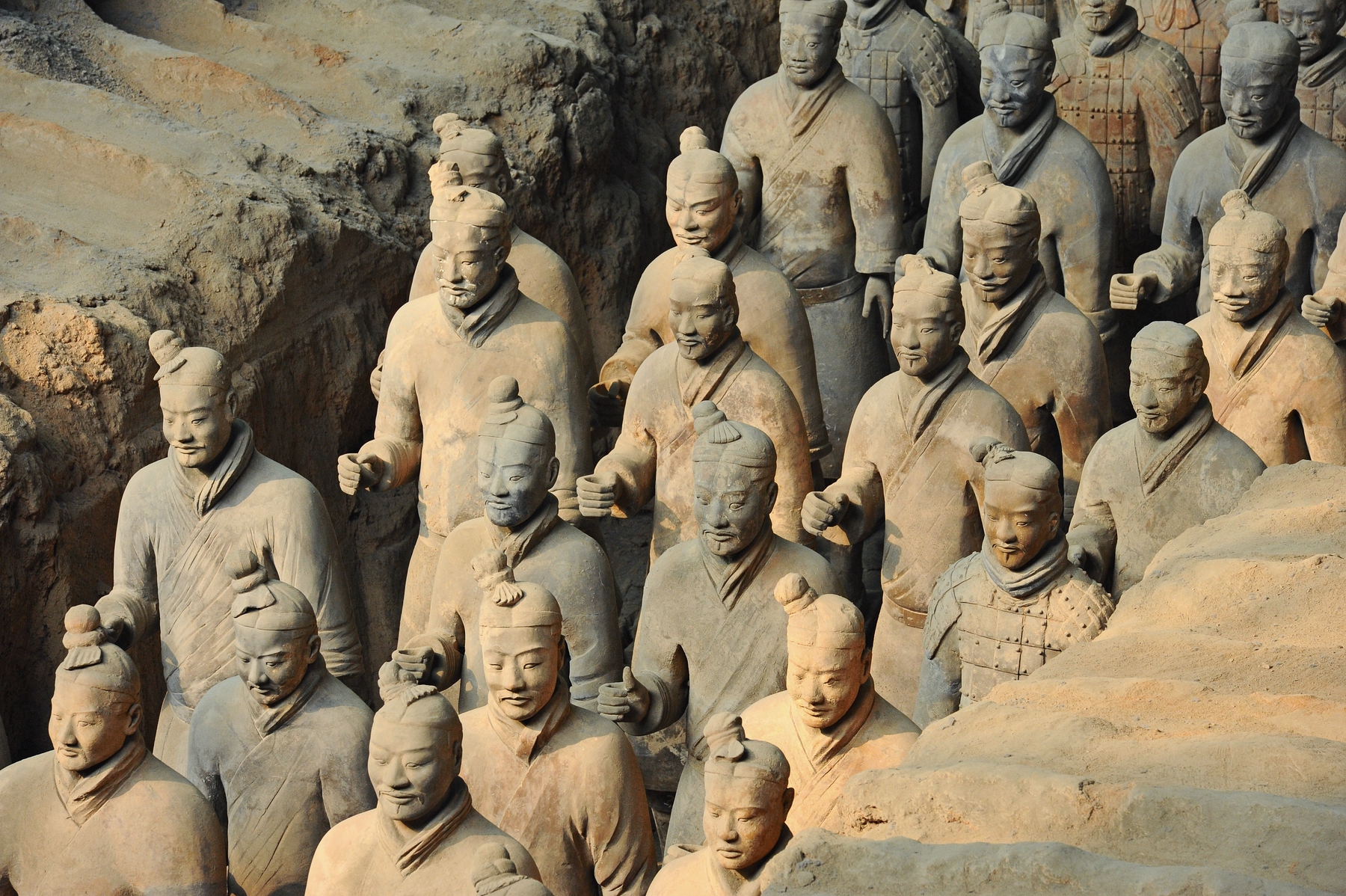Xian, na China, e seus impressionantes guerreiros de Terracota.