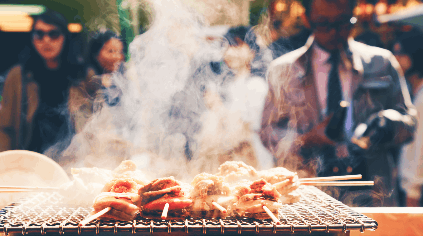 Cibo di strada - Estate a Tokyo