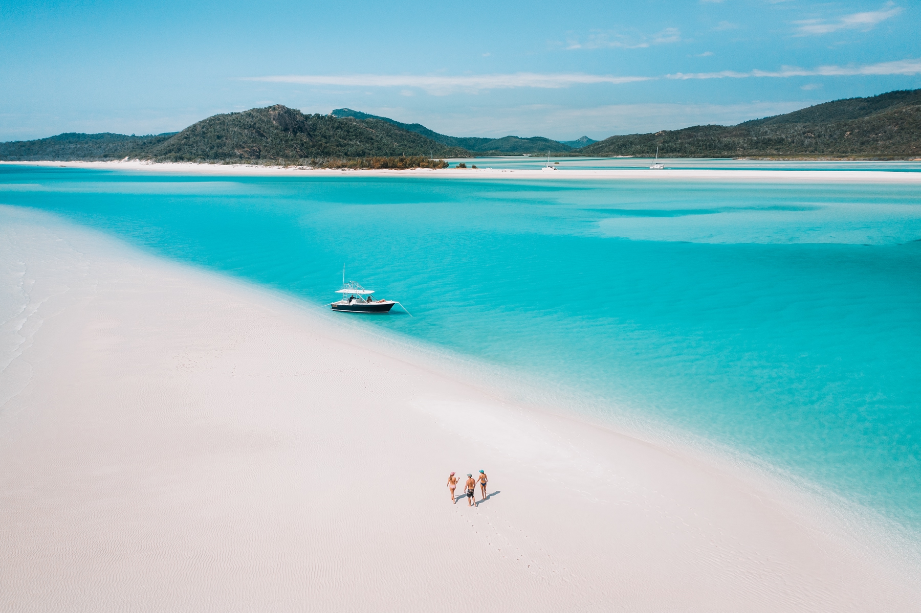 Walk on Whitehaven Beach on short breaks to Queensland