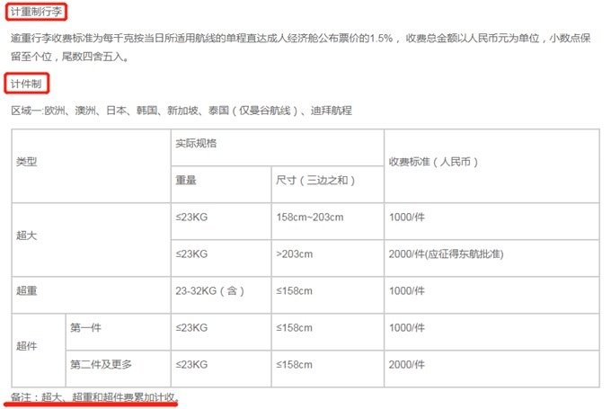 东航预付行李怎么购买