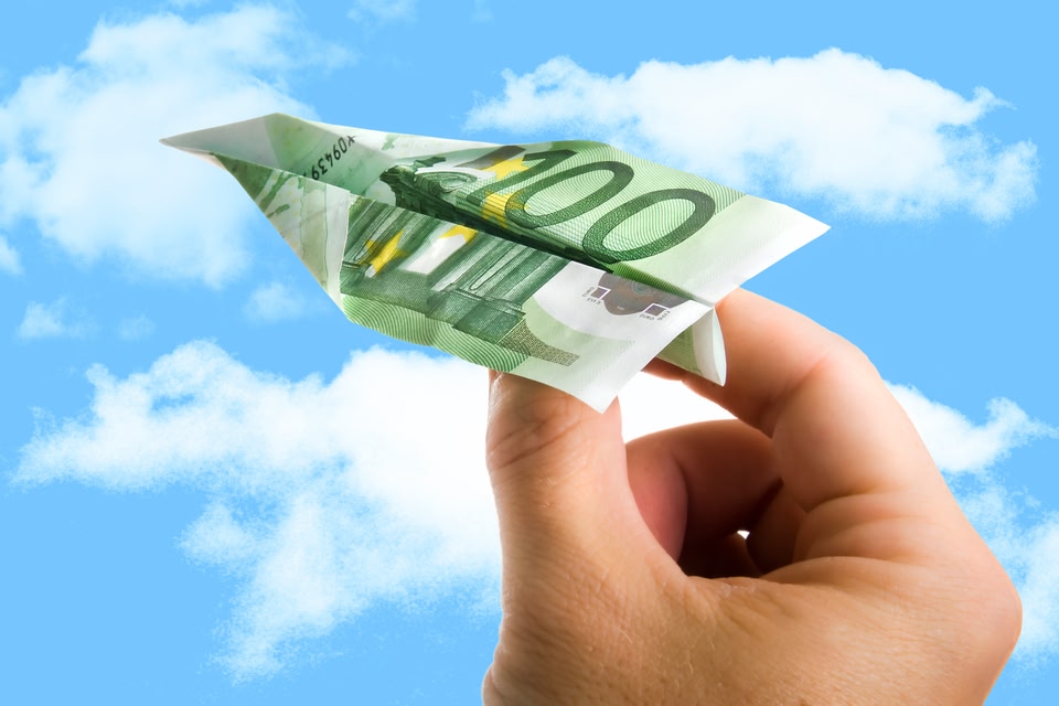 money airplane