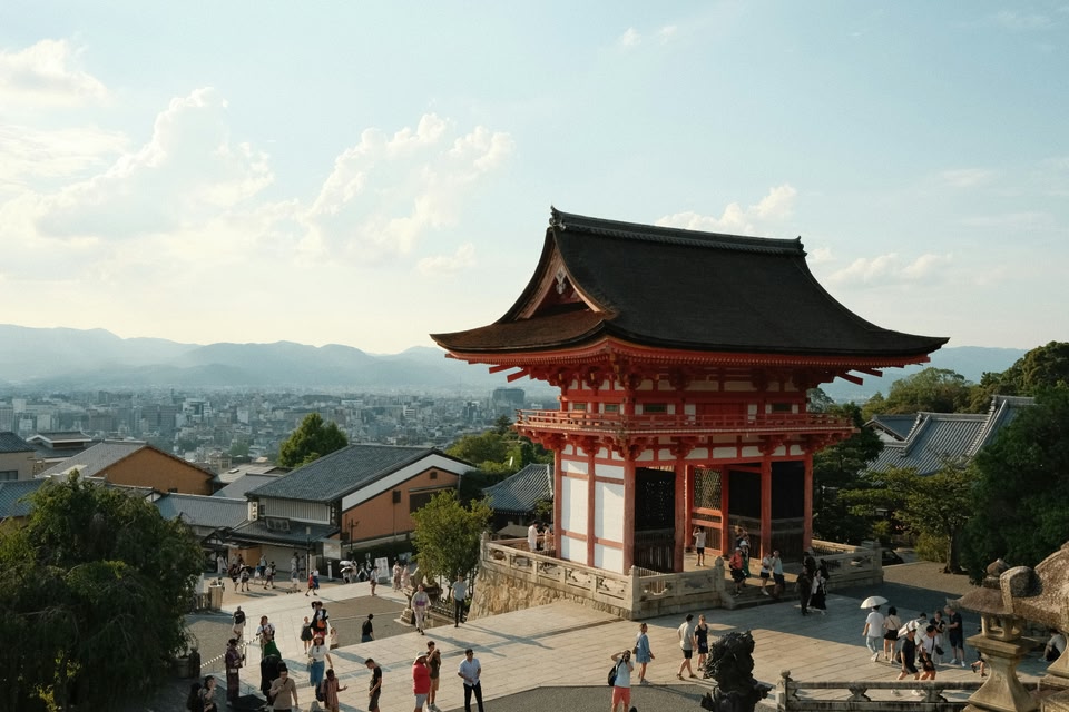 Uno dei templi di Kyoto