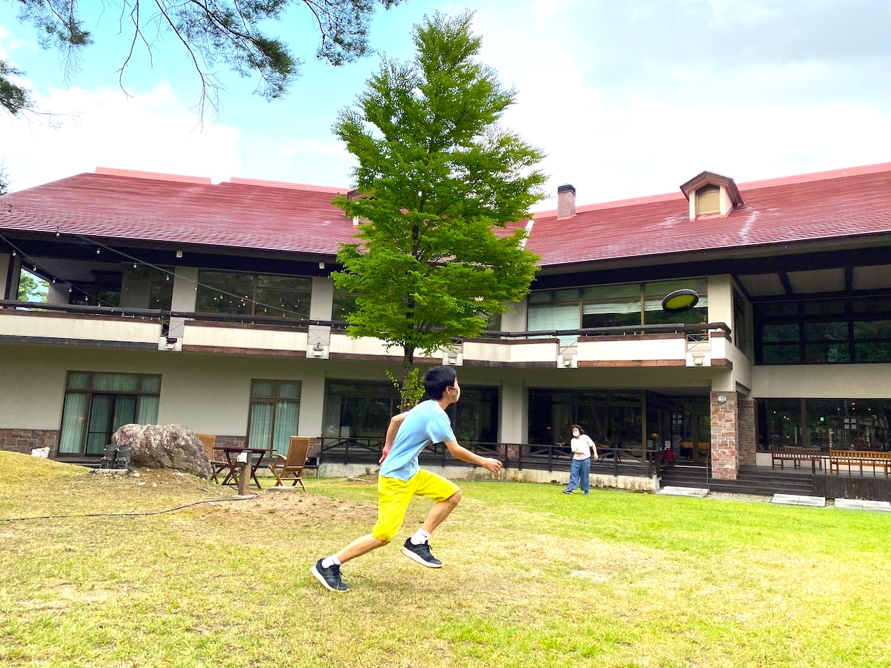 長野県　白馬村　「白馬東急ホテル」ガーデン